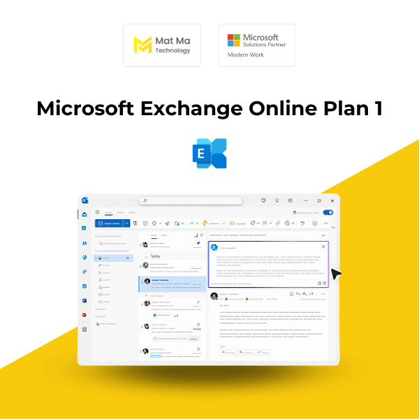 giải pháp Microsoft Exchange Online Plan 1